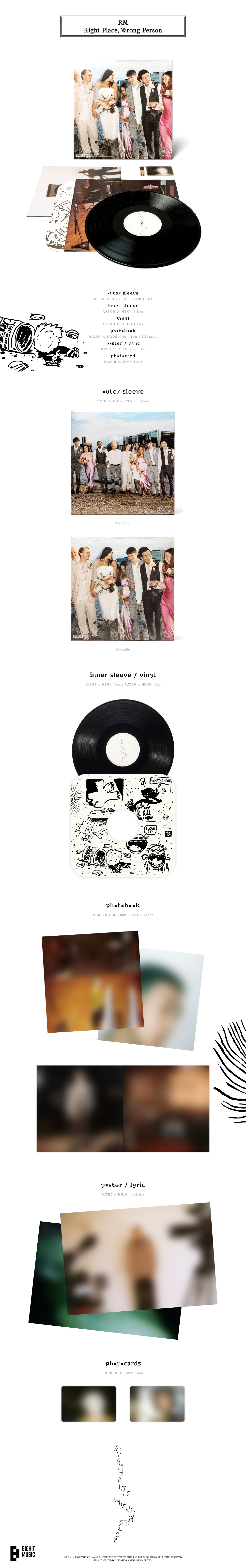 BTS JAPAN OFFICIAL SITE | NEWS | RM 'Right Place, Wrong Person